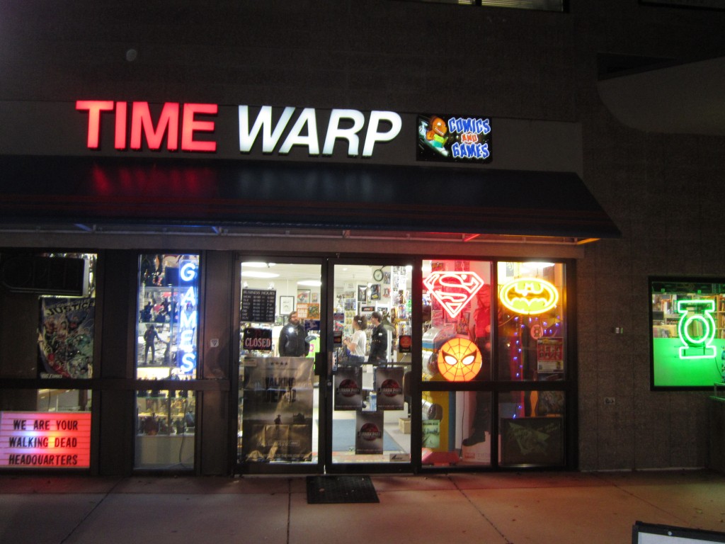 about time warp comics serving Denver and Boulder Metro Areas since 1984