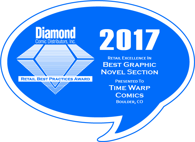 Diamond Comics Distribution Presents Time Warp with “Best Practices Award for best Graphic Novel Section”