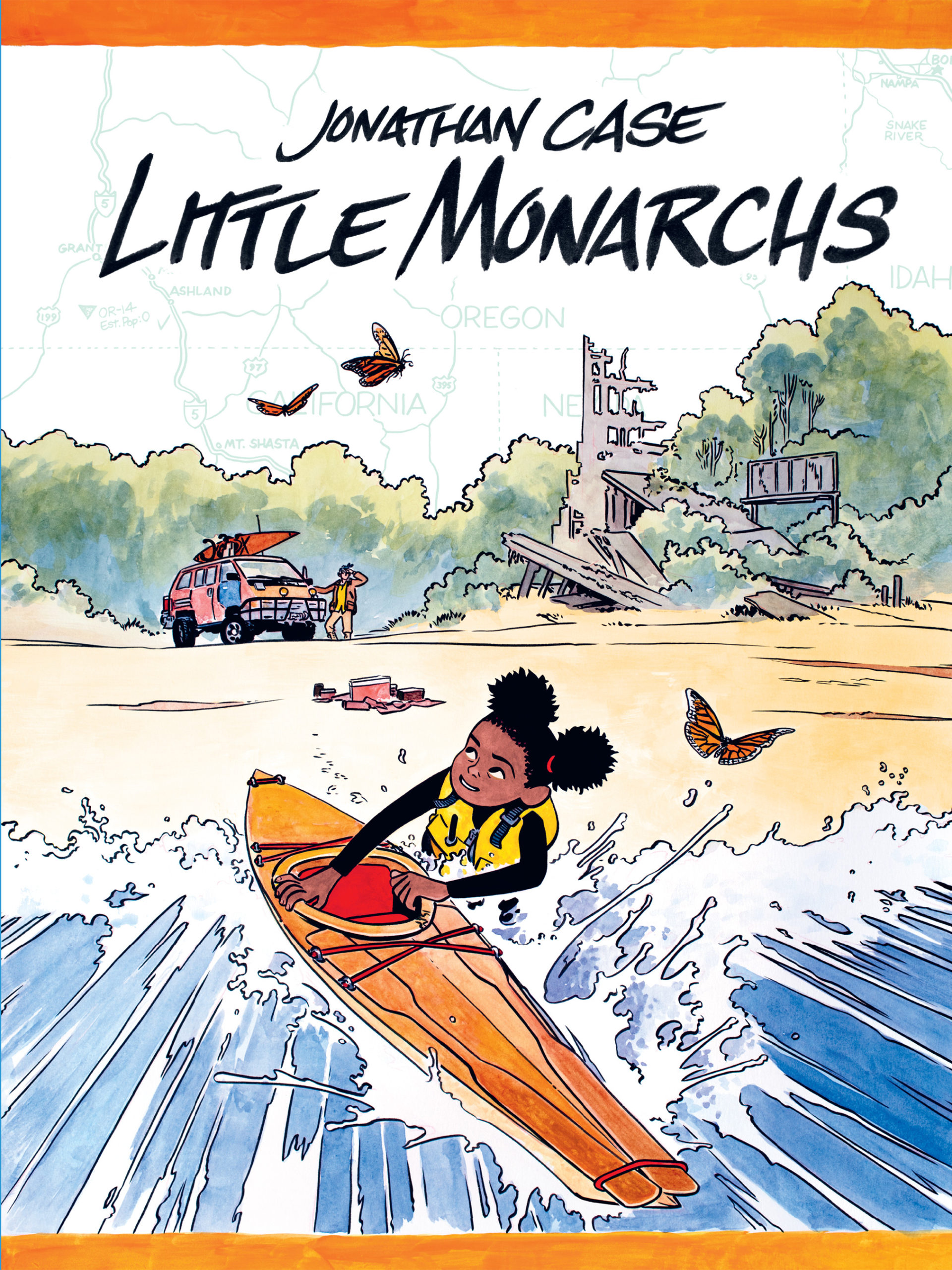 Jonathan Case's Little Monarchs graphic novel cover
